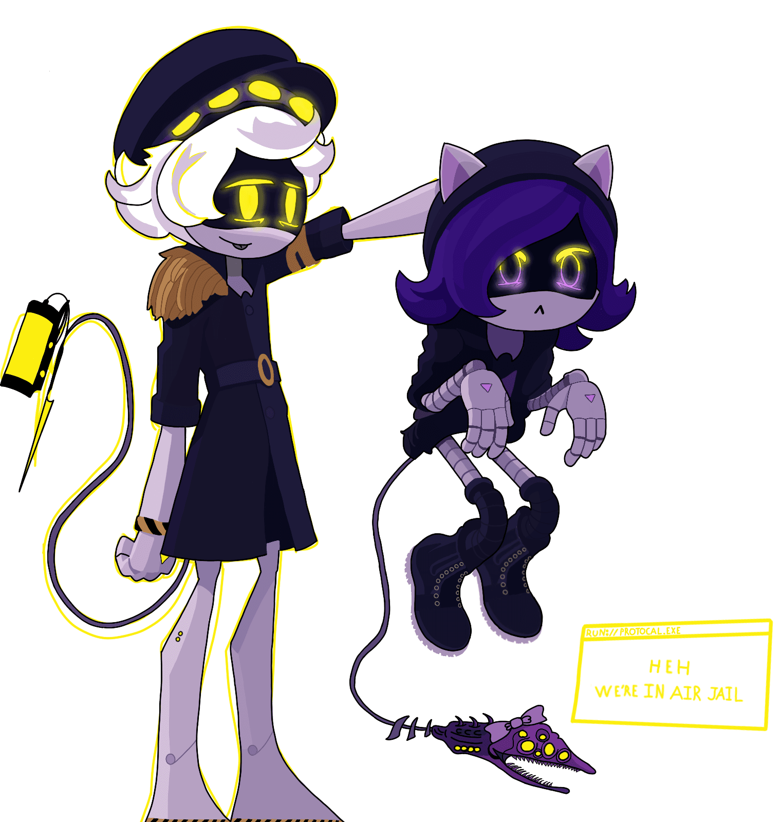 catZi Air Jail - Murder Drones 3