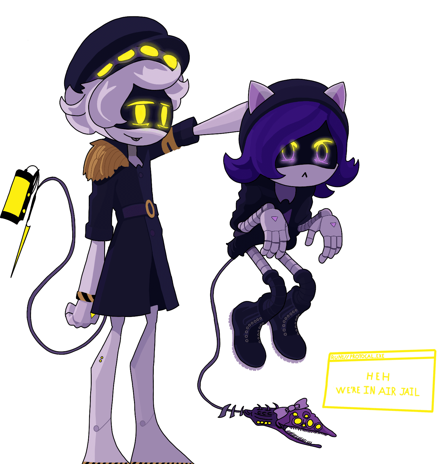 catZi Air Jail - Murder Drones 2