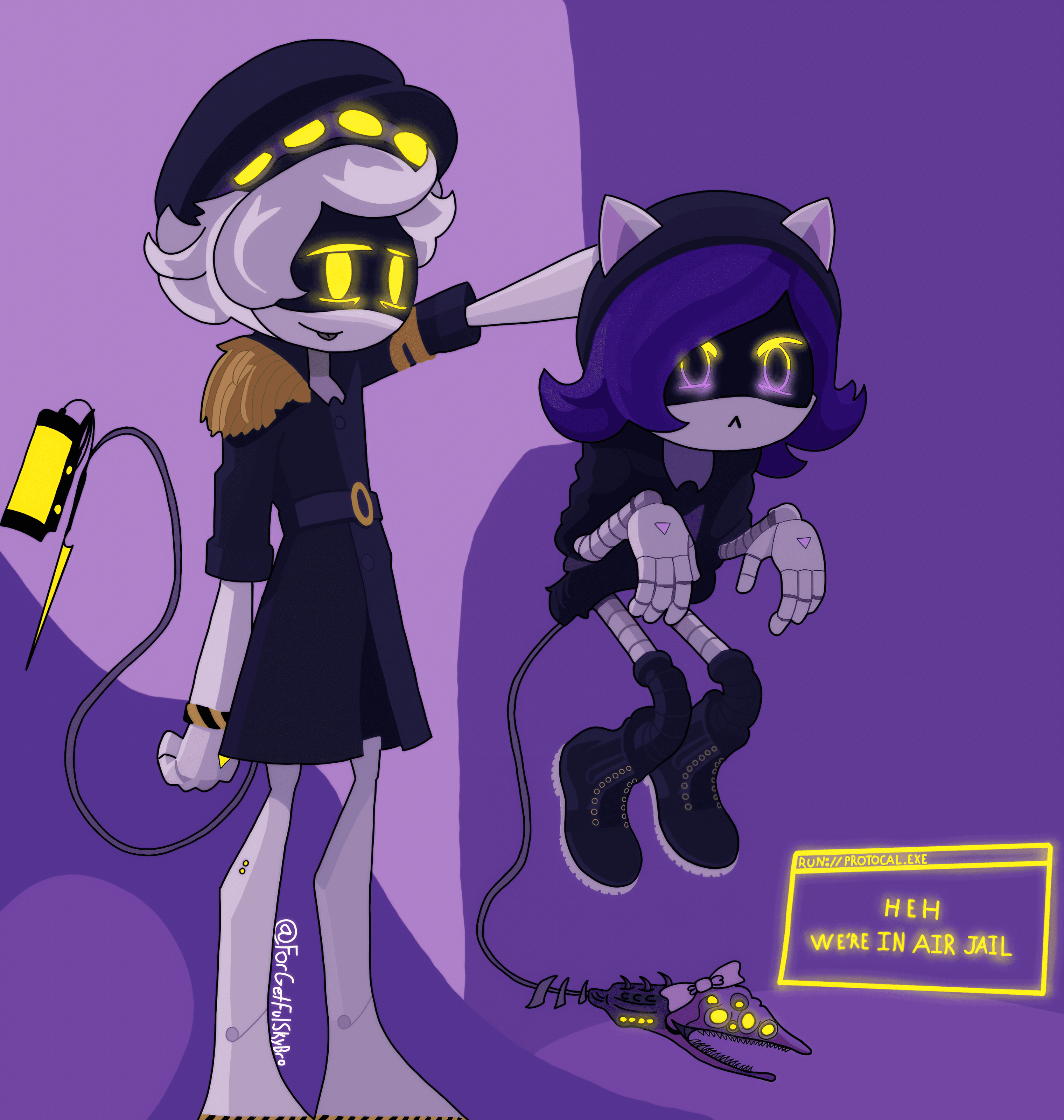 catZi Air Jail - Murder Drones 1